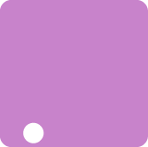 Violet square decoration